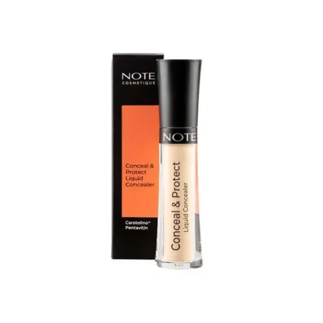Note Conceal & Protect Liquid Concealer - 02 sand — NOTE makeup product