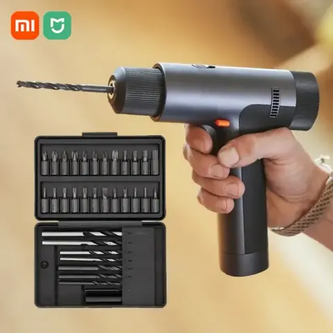 Xiaomi Mijia Type-C Brushless Cordless Electric Drill 2000mAh Smart Display Multi-function Screwdriver DIY Power Tool —