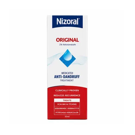 Nizoral Original Medicated Anti-Dandruff Treatment 50ml — NIZORAL hair care product