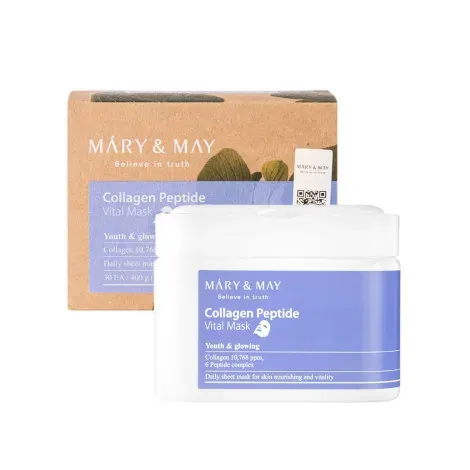 Mary & May Collagen Peptide Vital Mask 400g — MARY & MAY face serum