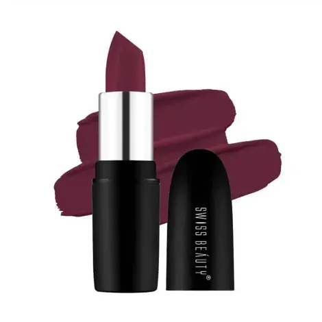 Swiss Beauty Pure Matte Lipstick - 230 Brandy Harrington — SWISS BEAUTY lip colour