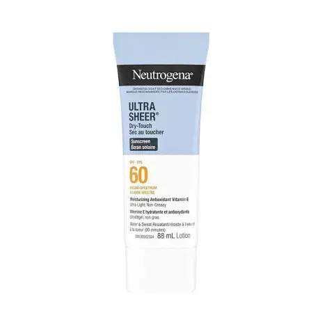 Neutrogena Ultra Sheer Dry-Touch Sunscreen Lotion SPF 60 88ml — NEUTROGENA sunscreen