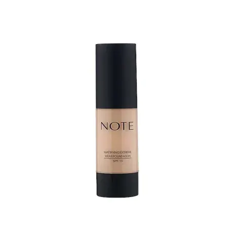 Note Mattifying Extreme Wear Foundation SPF 15 - Beige 01 — NOTE sunscreen