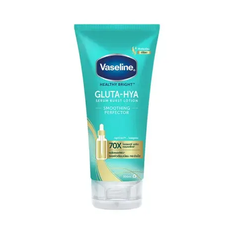 Vaseline Healthy Bright Smoothing Perfector Gluta-Hya Serum Burst Lotion 300ml — VASELINE face serum