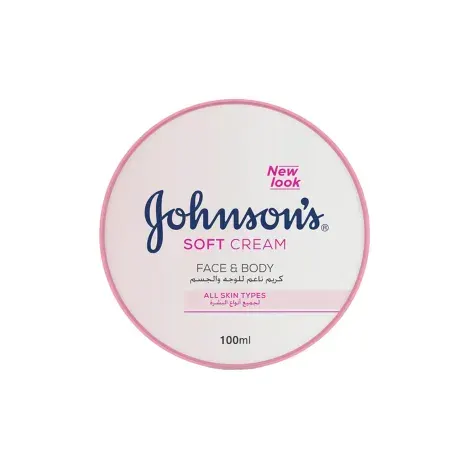 Johnsons's Soft Cream for Face & Body 200ml — JOHNSON'S moisturiser