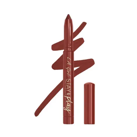 L.A Girl Stay & Play Long Wear Matte Lip Crayon - GLC736 Here For It — L.A. Girl lip colour