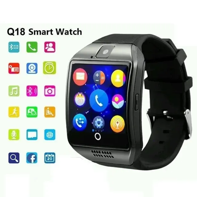Q18 Bluetooth and SIM Supported Smart Watch