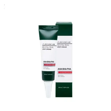 3W Clinic Lab AHA-BHA-PHA Revital Real Spot Cream 30ml — 3W CLINIC moisturiser