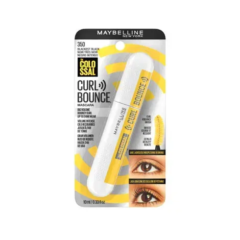 Maybelline The Colossal Curl Bounce Washable Mascara - 350 Blackest Black — MAYBELLINE makeup product