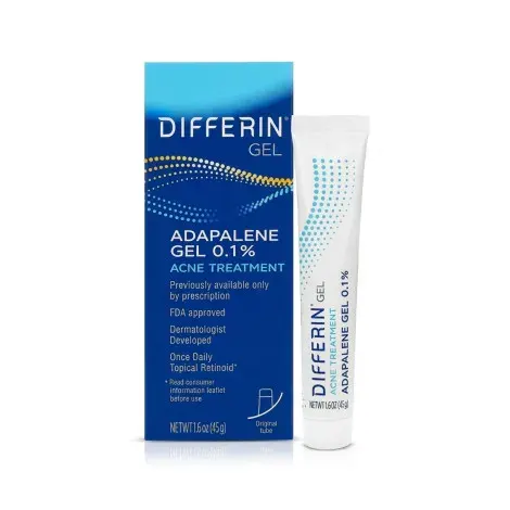 Differin Adapalene Gel 0.1% Acne Treatment 45g — DIFFERIN beauty product