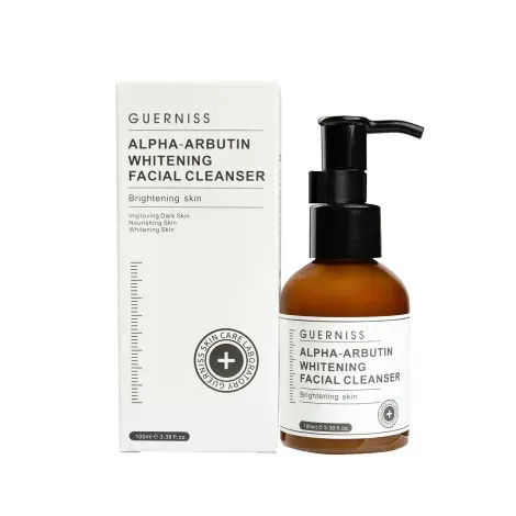 Guerniss Alpha-Arbutin Whitening Facial Cleanser 100ml — GUERNISS face serum