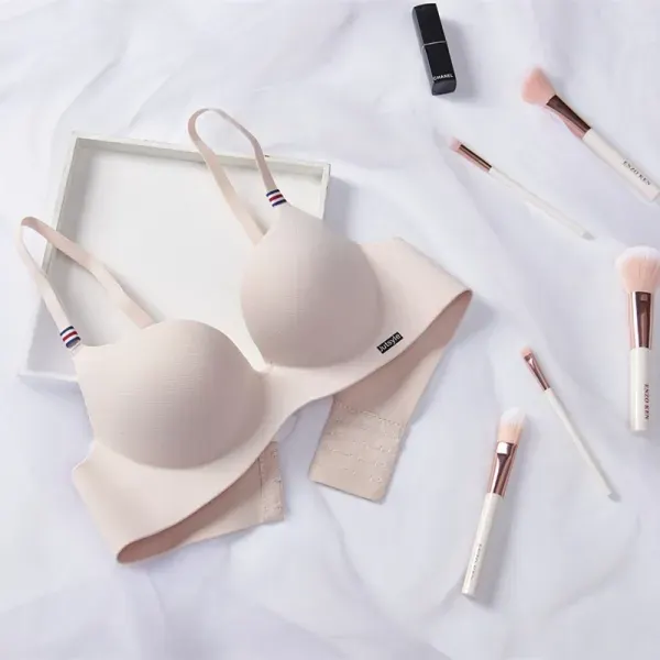 Cream Just Style Bra – Seamless Comfort Everyday Bra for Women