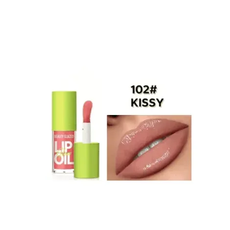 Beauty Glazed Glow Lip Oil 4g – Kissy 102 — BEAUTY GLAZED lip colour