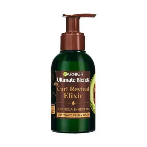 Garnier Ultimate Blends Curl Revival Elixir Deep Nourishment Oil 120ml — GARNIER beauty product