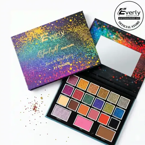 Everly Beauties Starlight Glam Studio Face & Eye Palette — Everly Beauties