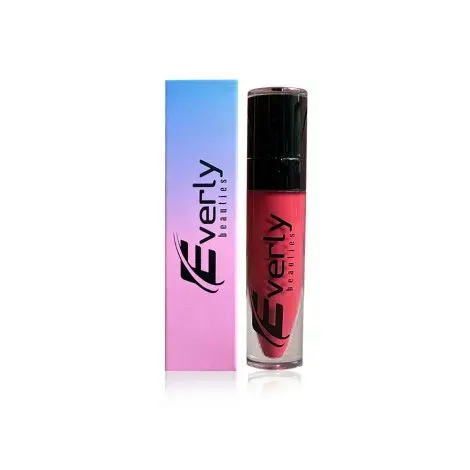 Everly Beauties Matte Liquid Lipstick - Cherry Red — EVERLY lip colour