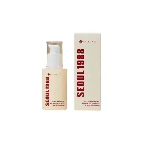 K-Secret Retinal Liposome 2% + Black Ginseng Seoul 1988 Serum 30ml — K-SECRET face serum