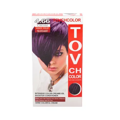 Tovch Hair color - 4.66 Grape Violet — TOVCH hair care product