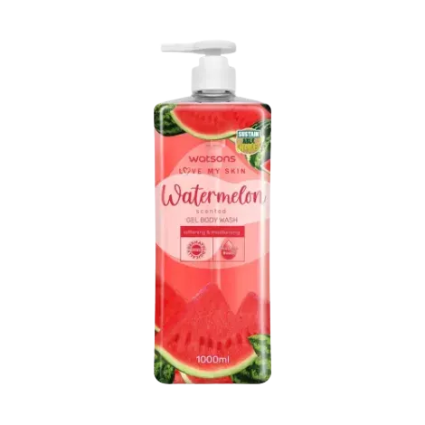 Watsons Love My Skin Watermelon Scented Gel Body Wash 1000ml — WATSONS body care product