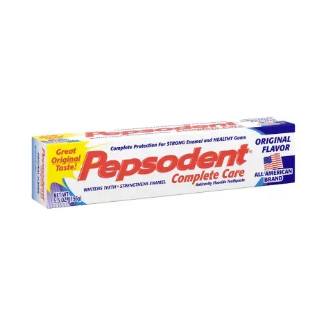 Pepsodent Complete Care Original Flavor Anticavity Fluoride Toothpaste 156g — PEPSODENT beauty product