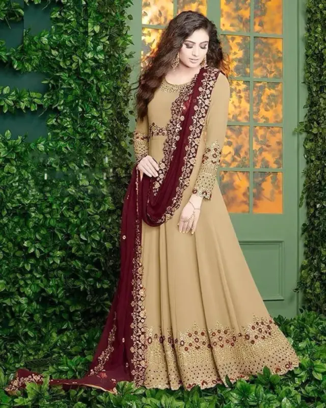 Biscuit Luxury Women's Gown – Perfect for Every Occasion - Shopemart
