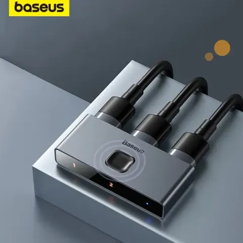 Baseus HDMI Splitter 4K HDMI Switch Adapter HDMI Switcher — Baseus
