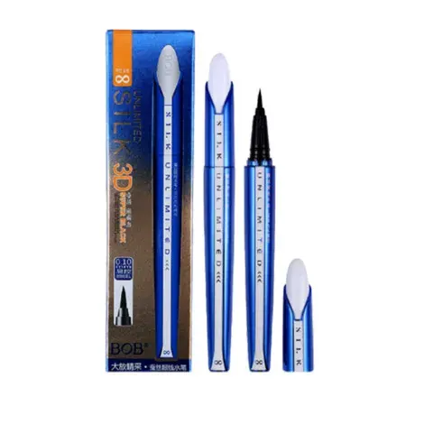 BOB Silk 0.10 mm Mark Eyeliner Pen 0.5ml - 8 Black — BOB makeup product