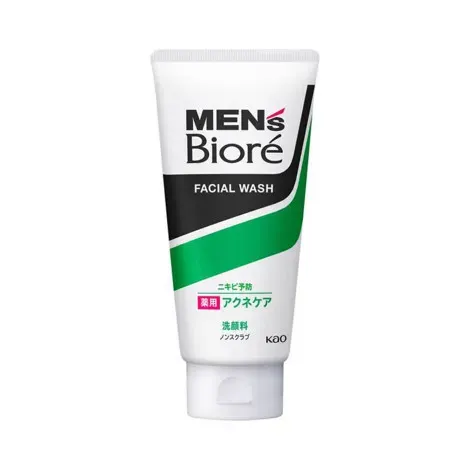 Biore Men's Acne Care Facial Wash 130g — BIORE face wash