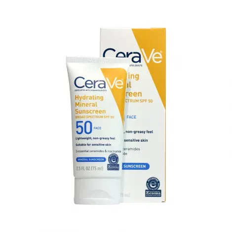 Cerave Hydrating Sunscreen Broad Spectrum SPF50 75ml — CERAVE sunscreen