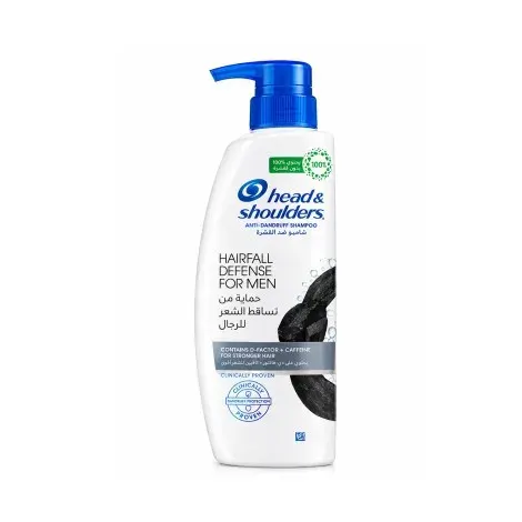Head & Shoulders Hairfall Defence For Men Anti-Dandruff Shampoo 500ml — HEAD & SHOULDERS hair care product