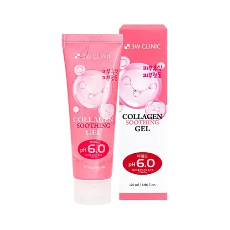 3W Clinic pH 6.0 Collagen Soothing Gel 120ml — 3W CLINIC face serum