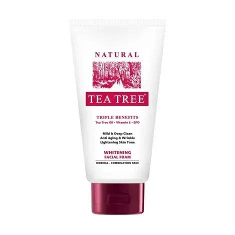 Natural Tea Tree Whitening Facial Foam 140g — TEA TREE face wash