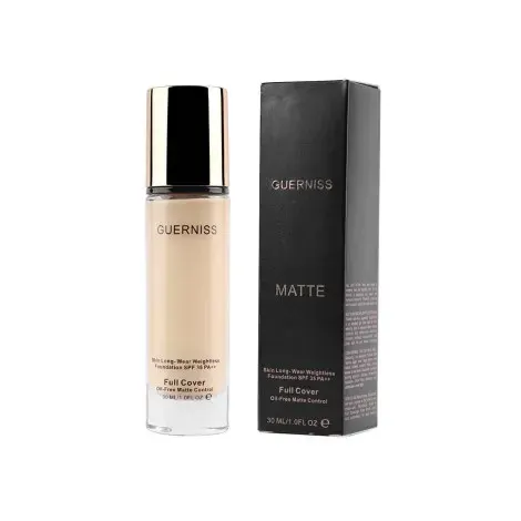 Gueriness Full Cover Matte Foundation - 5.0 Medium Light — GUERNISS makeup product