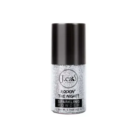 J. Cat Rockin The Night Sparkling Powder SP202 Coll Silver — J.CAT makeup product
