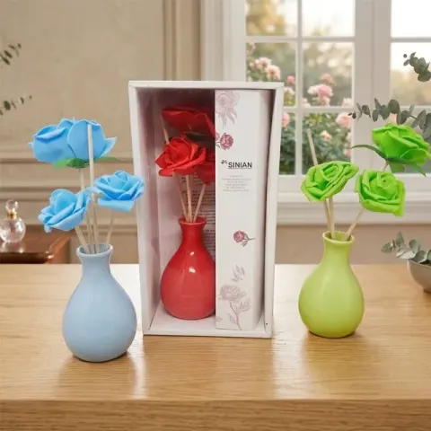 Scent Weet Flower Vase Rose