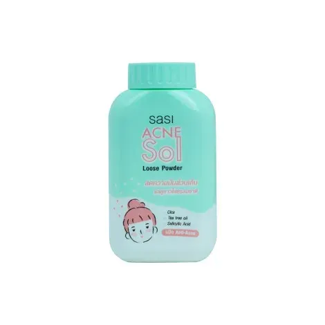 Sasi Acne Sol Loose Powder 50g — LAFAIR COLLECTION makeup product