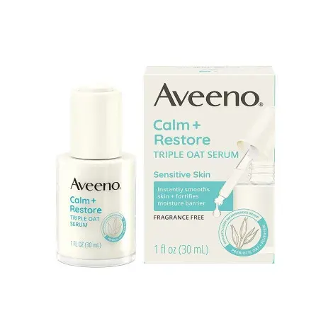 Aveeno Calm + Restore Triple Oat Serum 30ml — AVEENO face serum