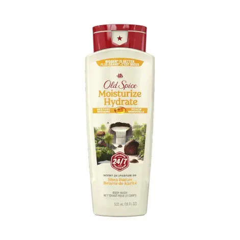 Old Spice Moisturize Hydrate Shea Butter Body Wash 532ml — OLD SPICE body care product