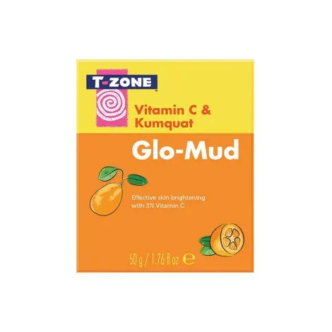 T-Zone Vitamin C & Kumquat Glo-Mud 50g — T-ZONE face serum