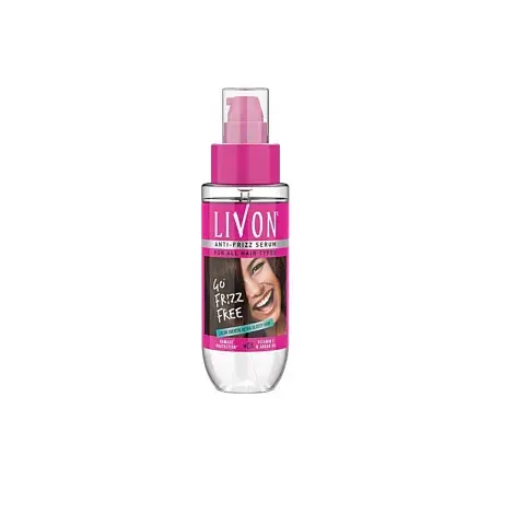 Livon Anti Frizz Serum for All Hair Types 45ml — LIVON hair care product