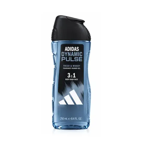 Adidas Dynamic Pulse Fresh & Woody 3 In 1 Fragrance Shower Gel 250ml — ADIDAS fragrance