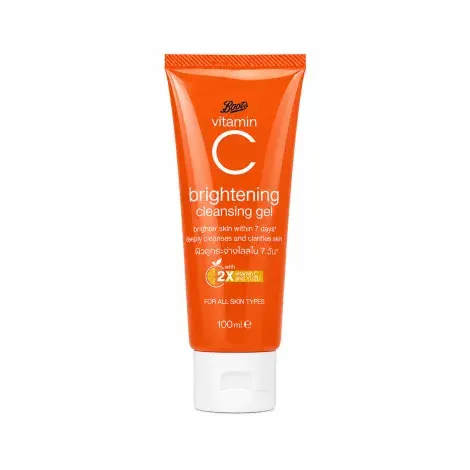 Boots Vitamin C Brightening Cleansing Gel 100ml — BOOTS face serum