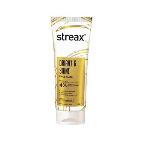Streax Bright & Shine Face Wash 100ml — STREAX face wash