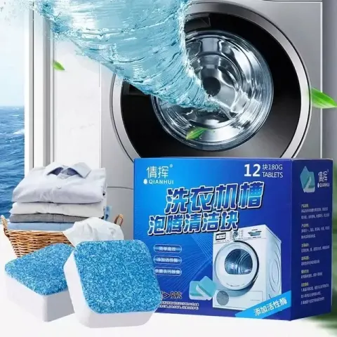 12Pcs Washing Machine Tank Cleaner Tablets