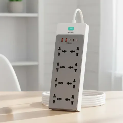 LDNIO SC4 65W PD GaN Power Strip — LDNIO