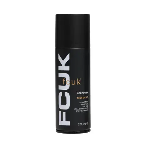 Fcuk Sport Deodorising Body Spray 200ml — FCUK fragrance