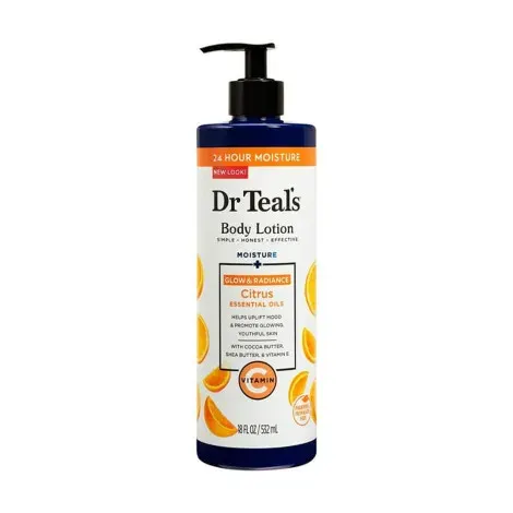 Dr Teal’s Moisture + Glow & Radiance Vitamin C Body Lotion 532ml — DR TEALS face serum