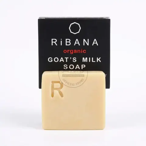 RiBANA Organic Goat Milk Moisturizing Face & Body Soap - 110gm — Ribana
