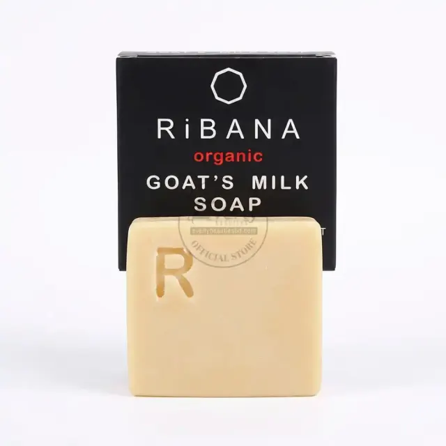 RiBANA Organic Goat Milk Moisturizing Face & Body Soap - 110gm — Ribana