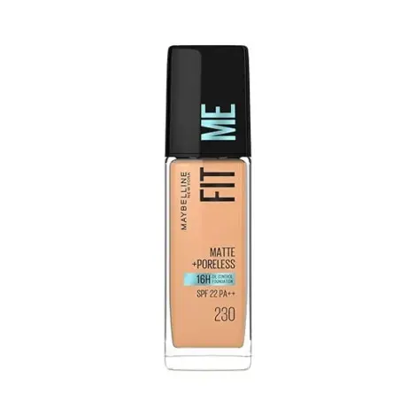 Maybelline Fit Me Matte Poreless 16H Oil Control Foundation - 230 — MAYBELLINE makeup product